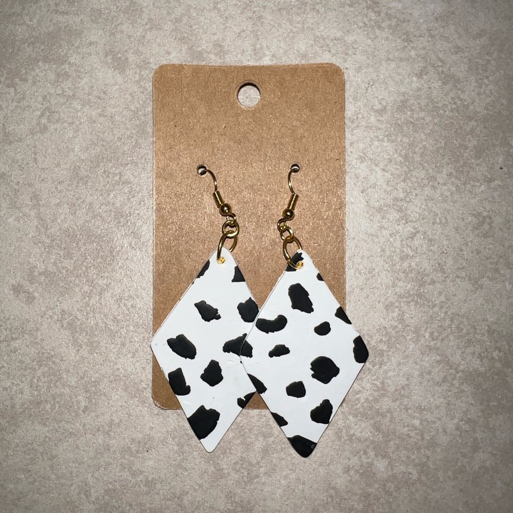 Polymer clay earrings